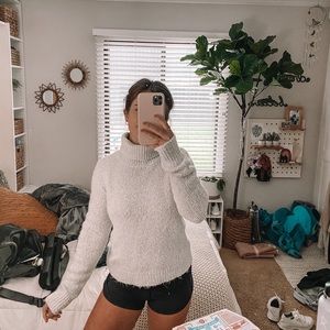 Brandy melville grey turtle neck